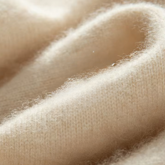 Dahlia – Cardigan Donna in 100% Cashmere con Collo Rotondo