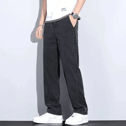 Modena – Jeans Elasticizzati Uomo in Denim Scuro Stile Urbano