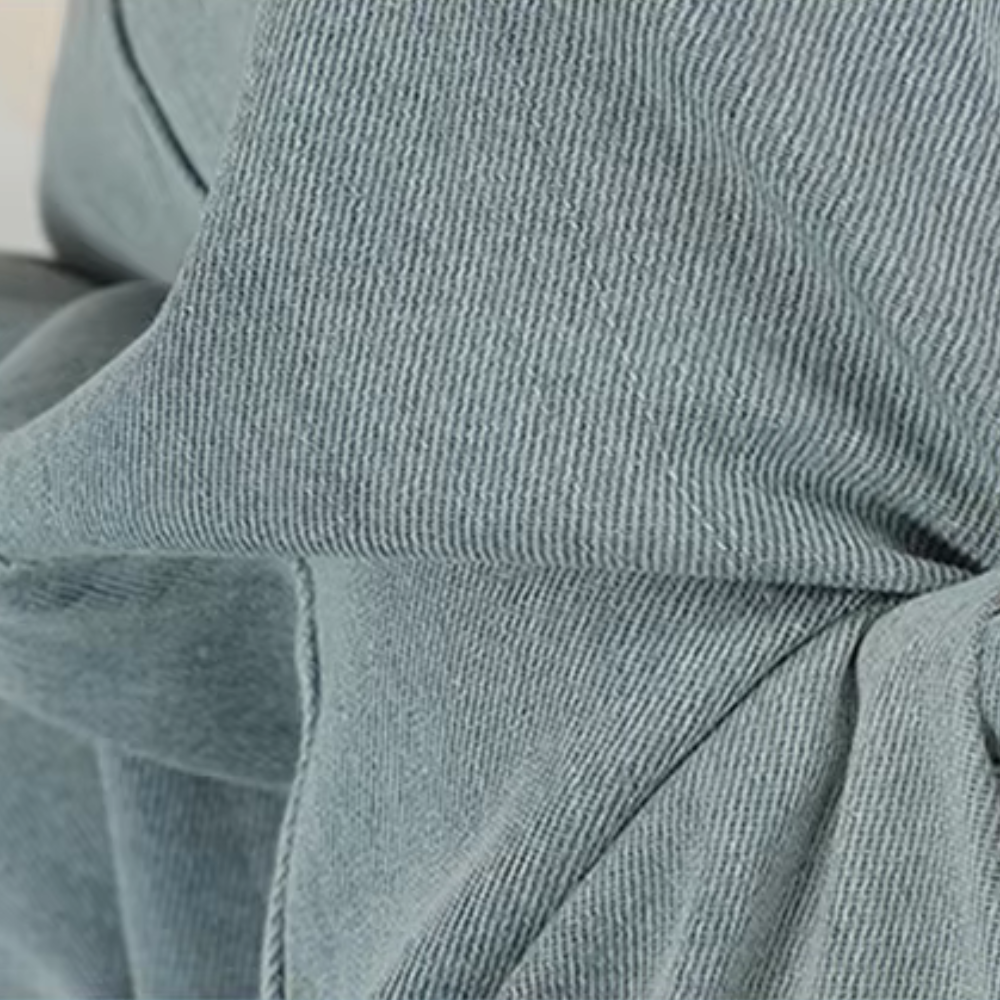 Cassandra – Jeans Donna a Gamba Larga in Denim Blu Lavato